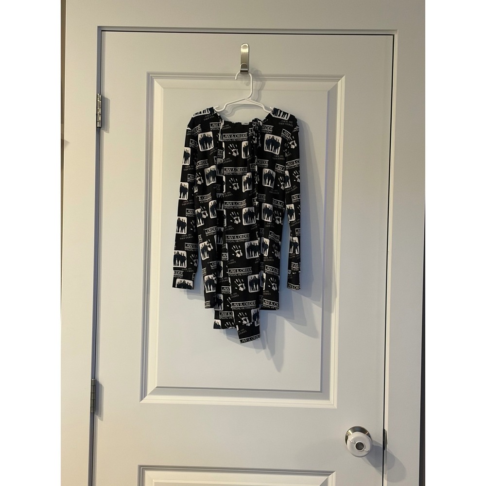 Secret Stock Bamboo‎ Law Order Special Victims Unit Pajama Set Kids 9/10Y